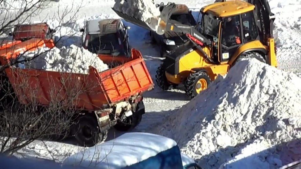 Вывоз снега с погрузкой в Туймазы для организаций и частных лиц в октябре